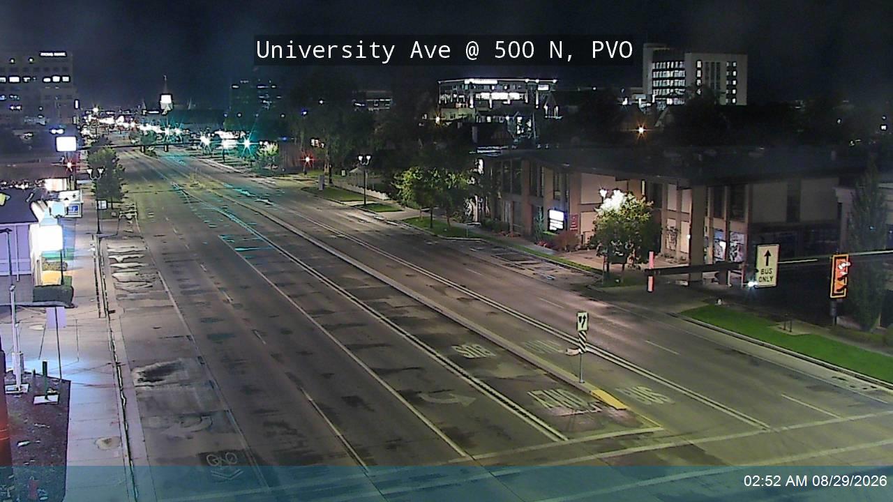 University Ave / US-189 @ 500 N, PVO live camera view