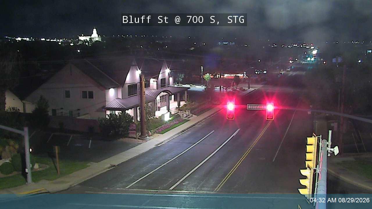 Bluff St / SR-18 @ 700 S, STG live camera view