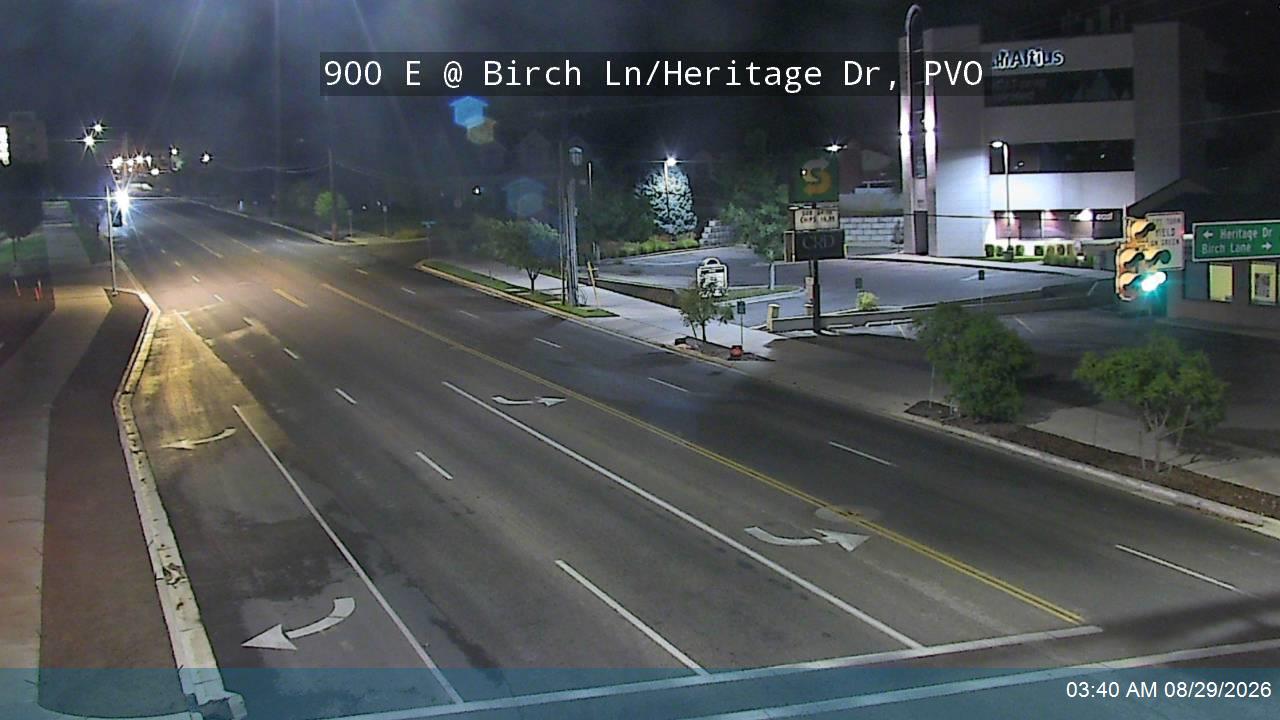 900 E @ Birch Ln / Heritage Dr / 1200 N, PVO live camera view