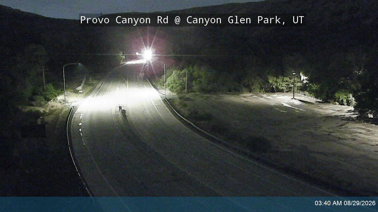 Provo Canyon Rd / US-189 @ Canyon Glen Park / MP 9.98, UT live camera view