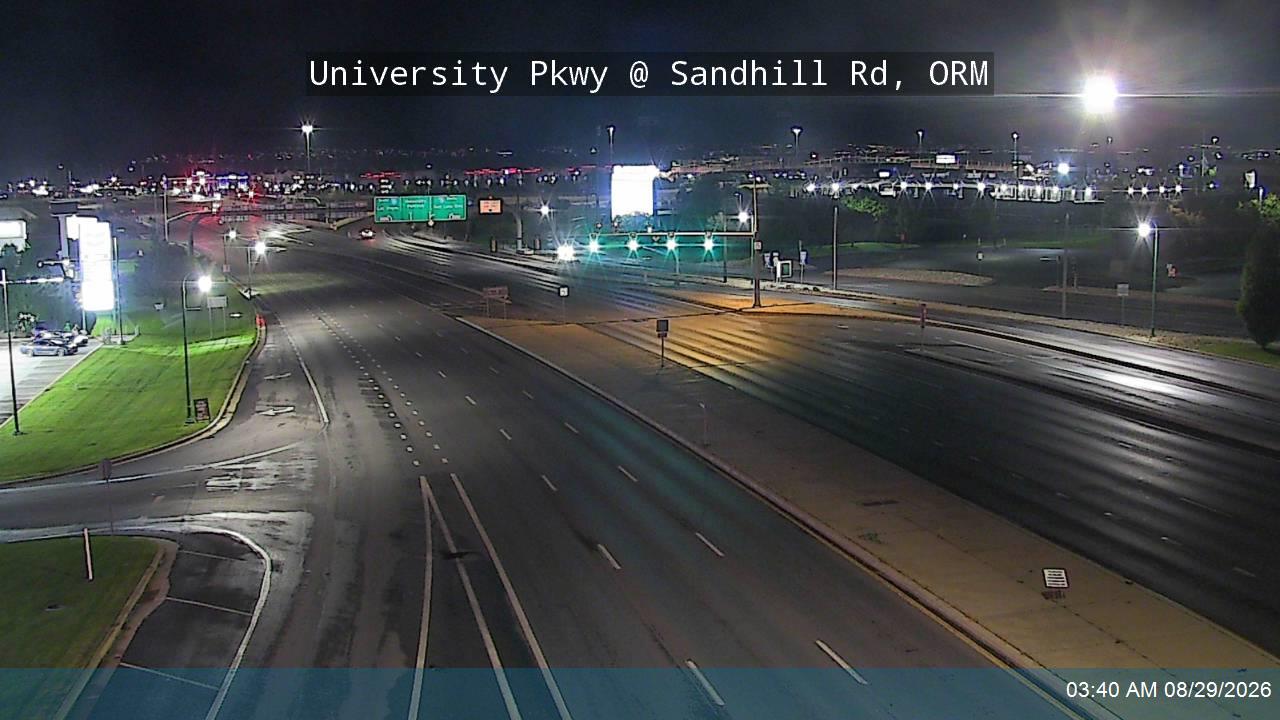 University Pkwy / SR-265 @ Sandhill Rd, ORM live camera view
