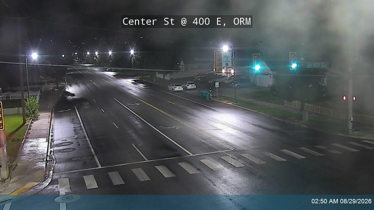Center St @ 400 E / Tiger Way, ORM live camera view
