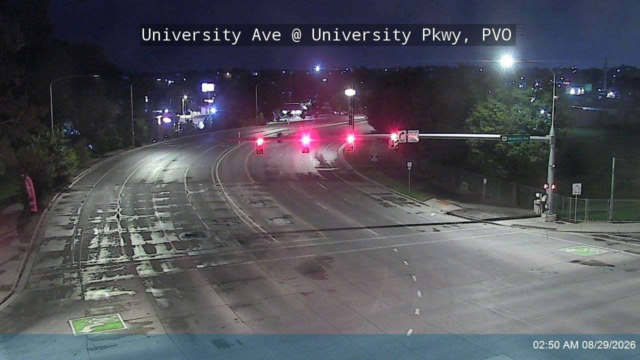 University Ave / US-189 @ University Pkwy / 1650 N / SR-265, PVO live camera view