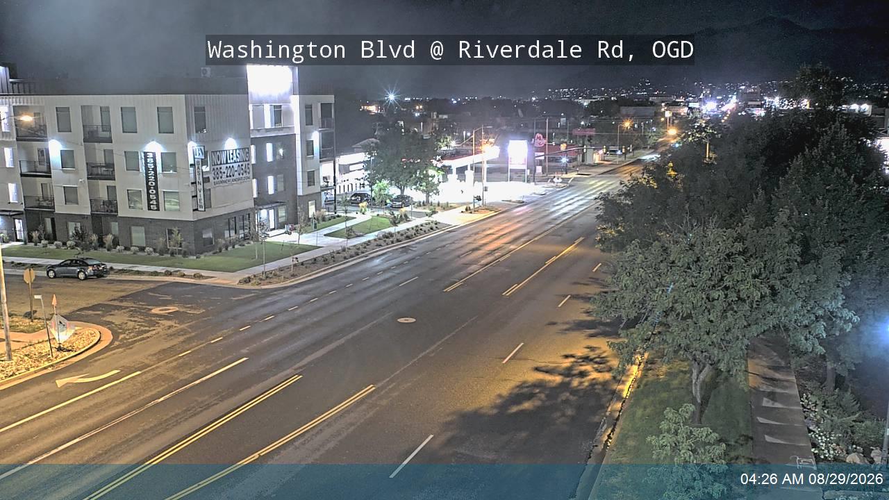 Washington Blvd / US-89 @ Riverdale Rd / SR-26, OGD live camera view