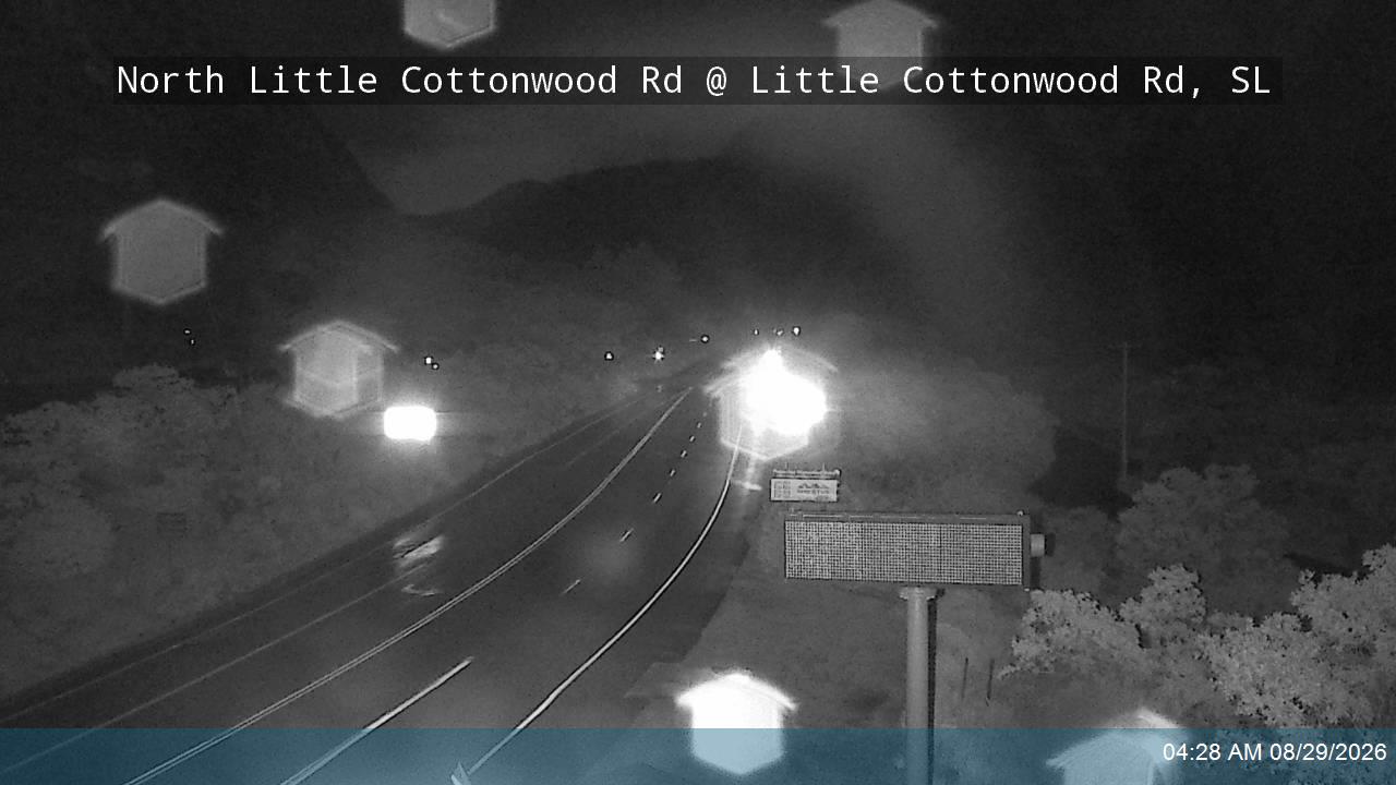 North Little Cottonwood Rd / Little Cottonwood Canyon Rd / SR-210 @ Little Cottonwood Rd / SR-209, SL live camera view