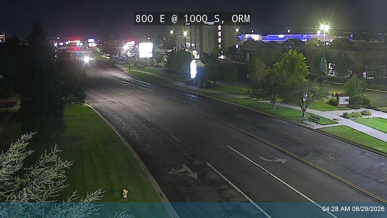 800 E @ 1000 S, ORM live camera view