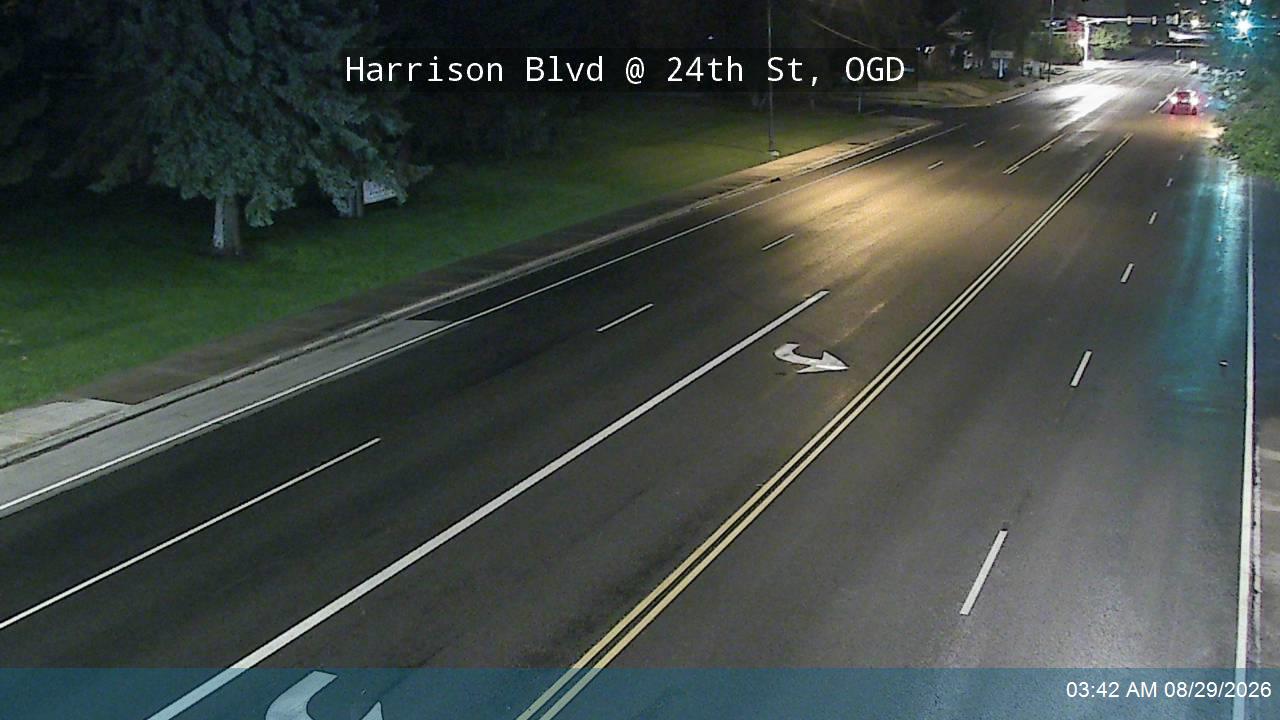 Harrison Blvd / 1200 E / SR-203 @ 24th St, OGD live camera view