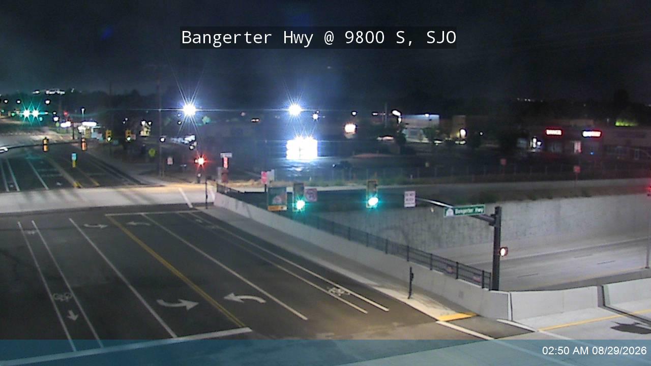 Bangerter Hwy / SR-154 @ 9800 S, SJO live camera view
