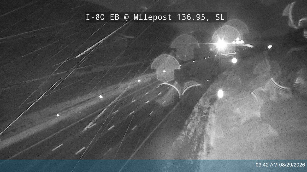 I-80 / Parleys Canyon EB @ Milepost 136.95, SL live camera view