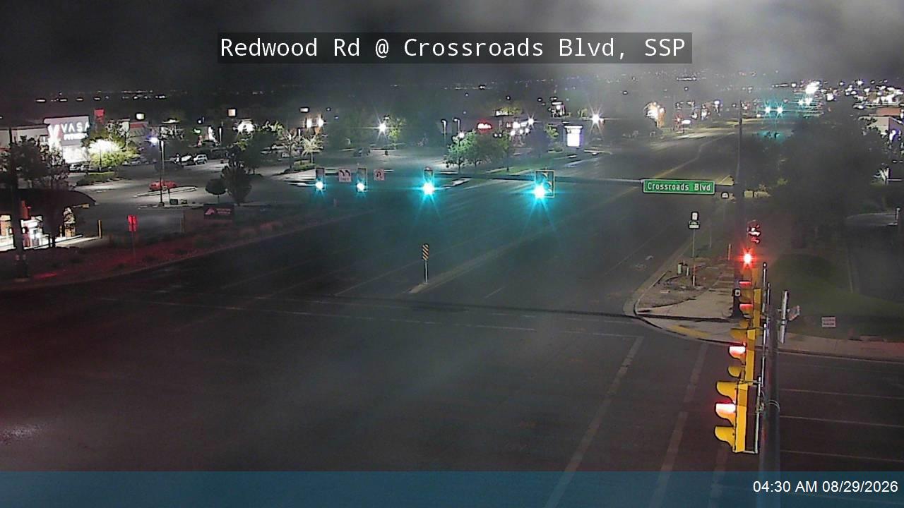 Redwood Rd / SR-68 @ Crossroads Blvd, SSP live camera view