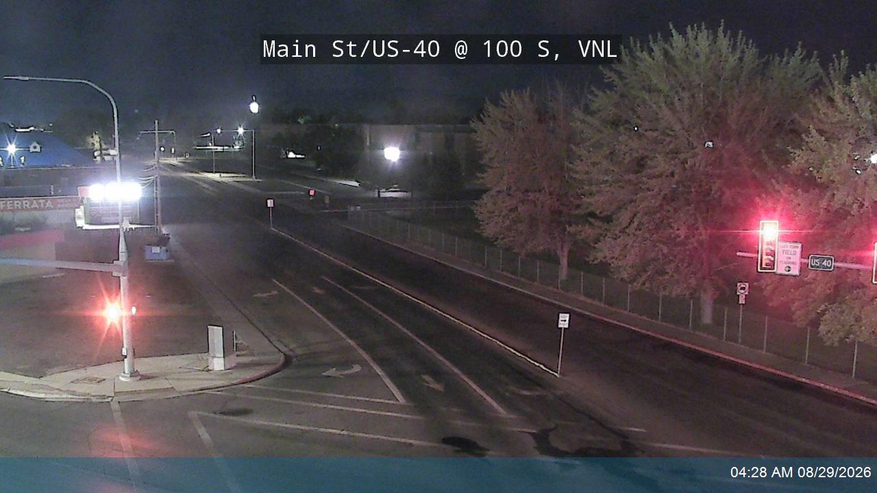 Main St / US-40 @ 100 S / MP 143.4, VNL live camera view