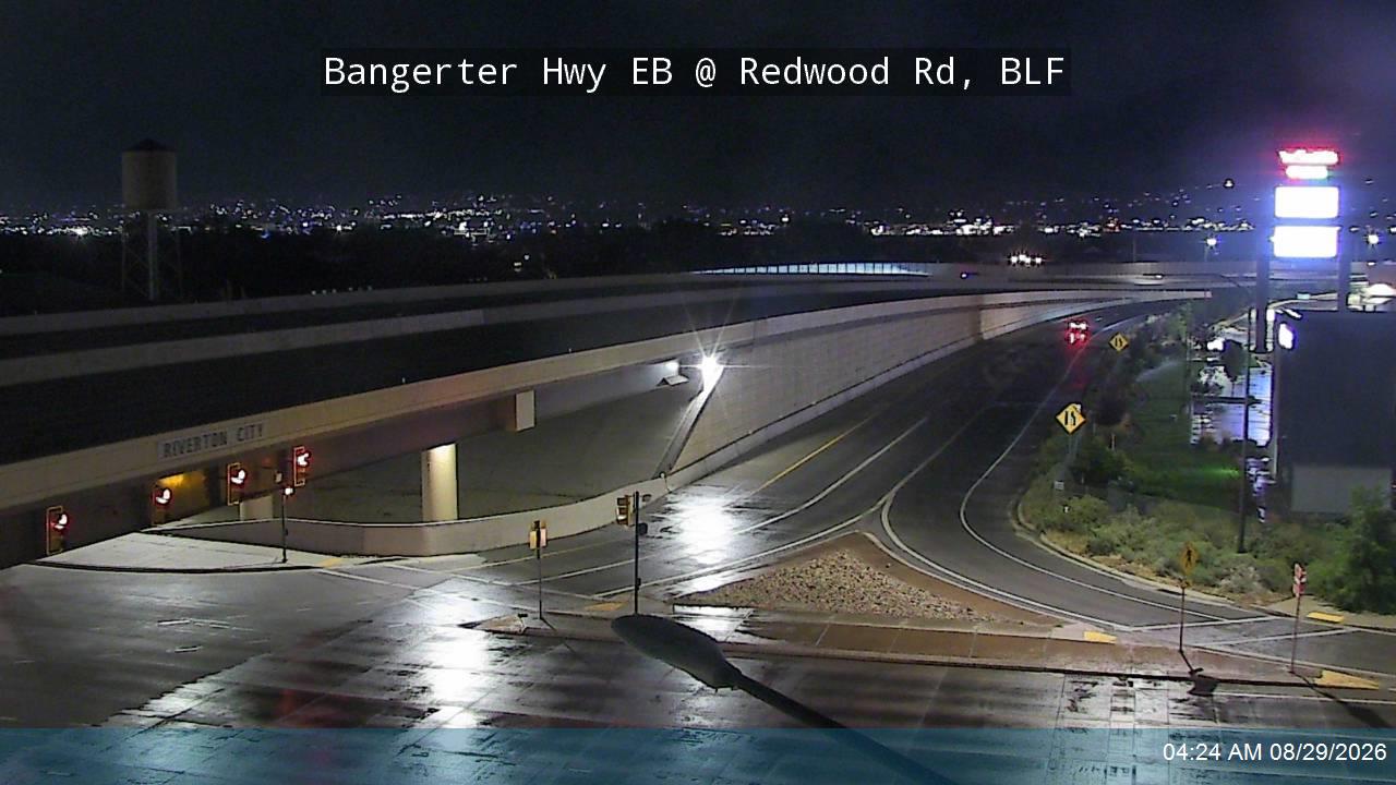 Bangerter Hwy / SR-154 EB @ Redwood Rd / SR-68, BLF live camera view