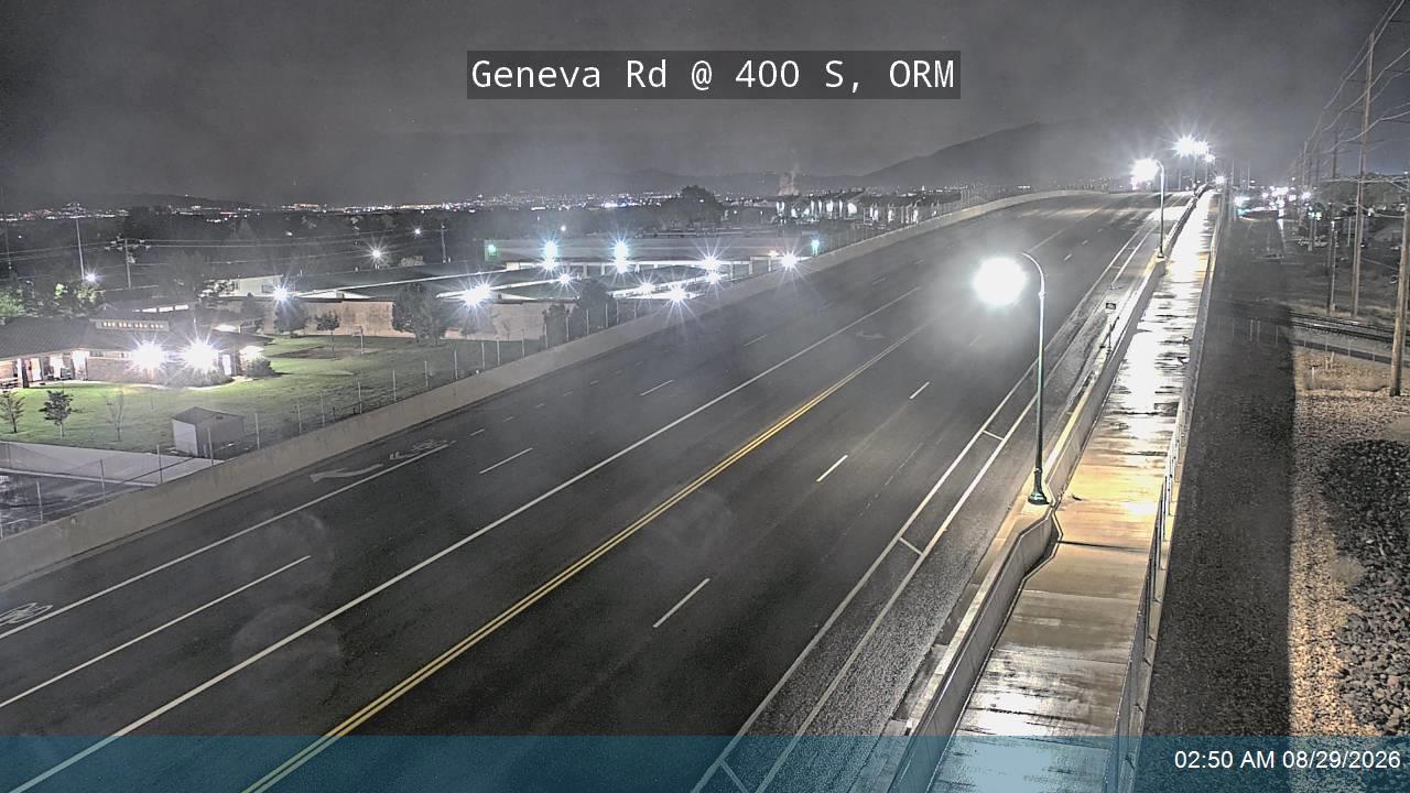 Geneva Rd / SR-114 @ 400 S, ORM live camera view