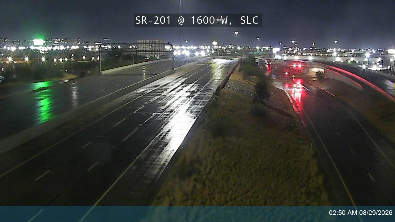 SR-201 @ 1600 W / MP 15.47, SLC live camera view