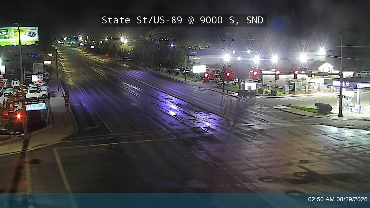 State St / US-89 @ 9000 S / SR-209, SND live camera view
