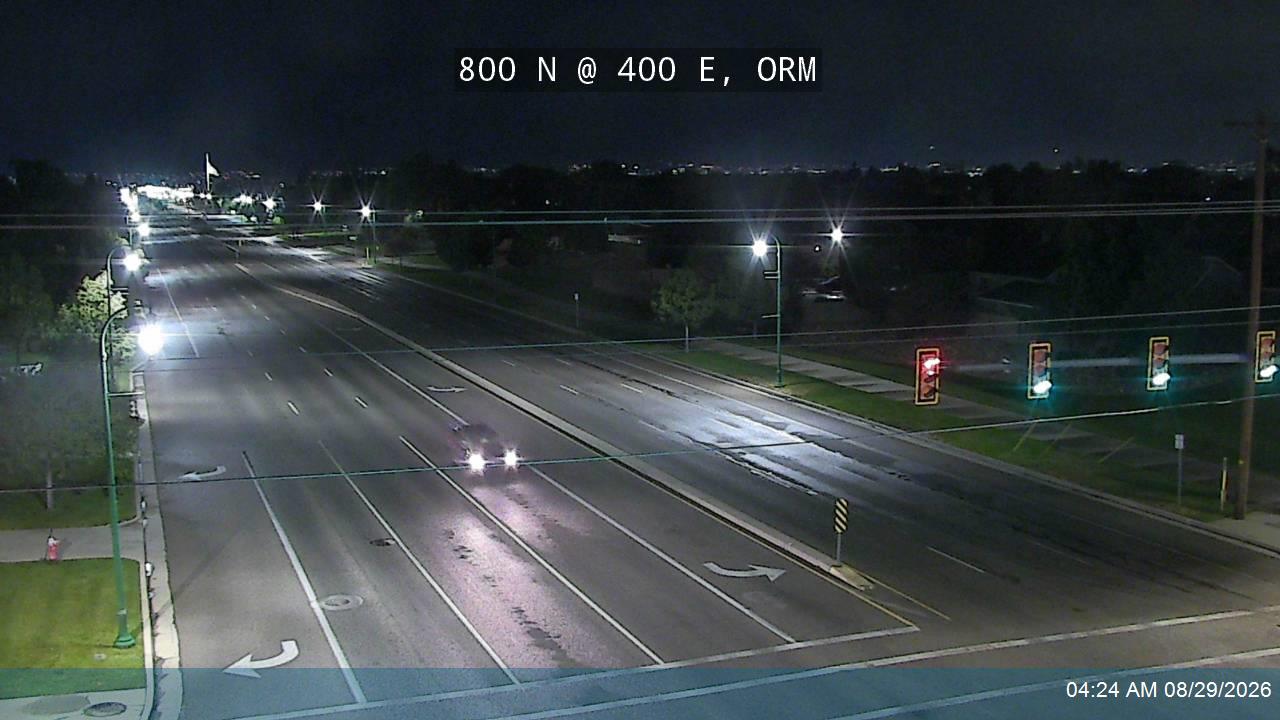 800 N / SR-52 @ 400 E, ORM live camera view