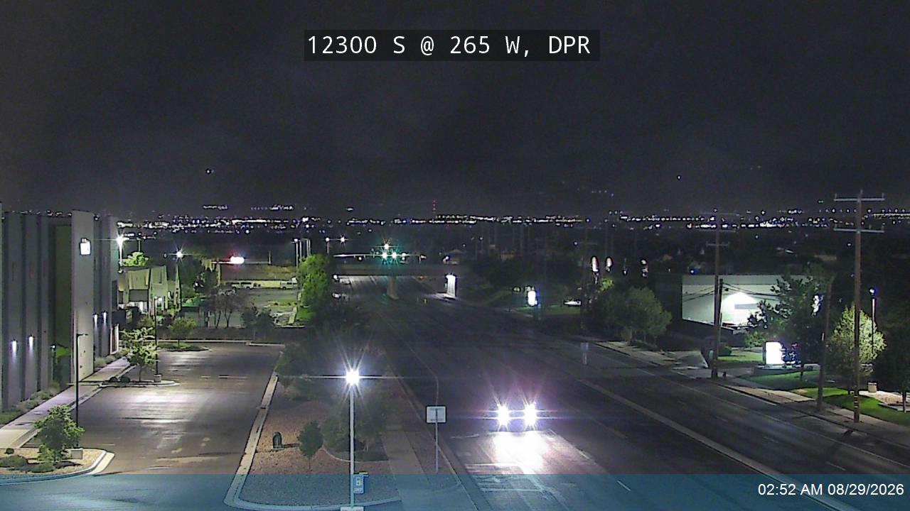 12300 S / SR-71 @ 265 W, DPR live camera view