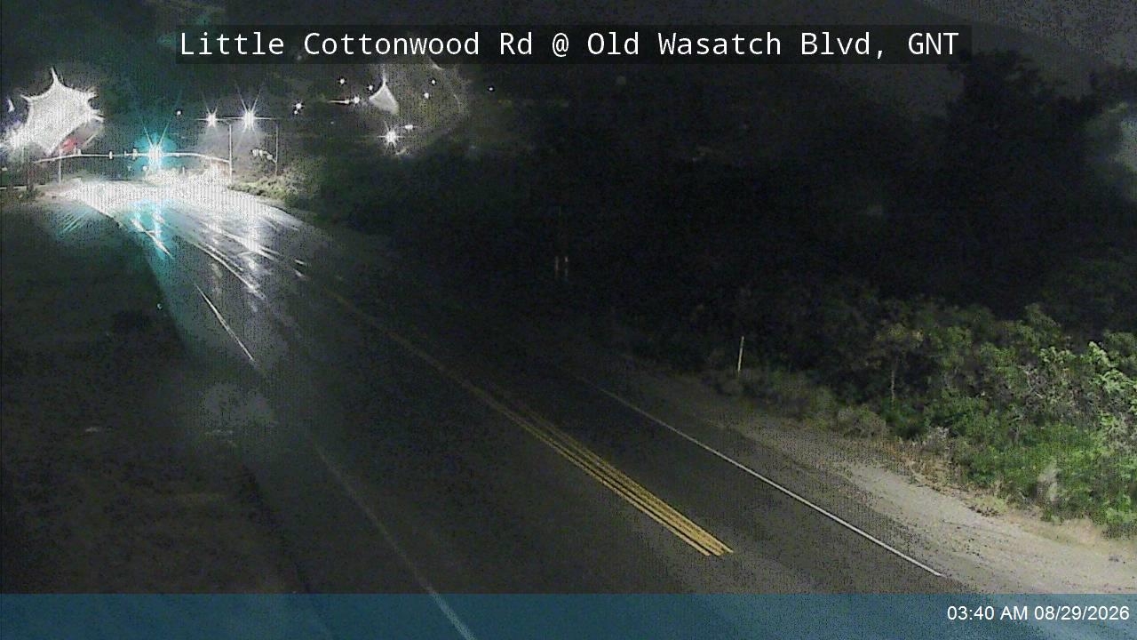 Little Cottonwood Rd / 3335 E / SR-209 @ Old Wasatch Blvd / 9710 S, GNT live camera view