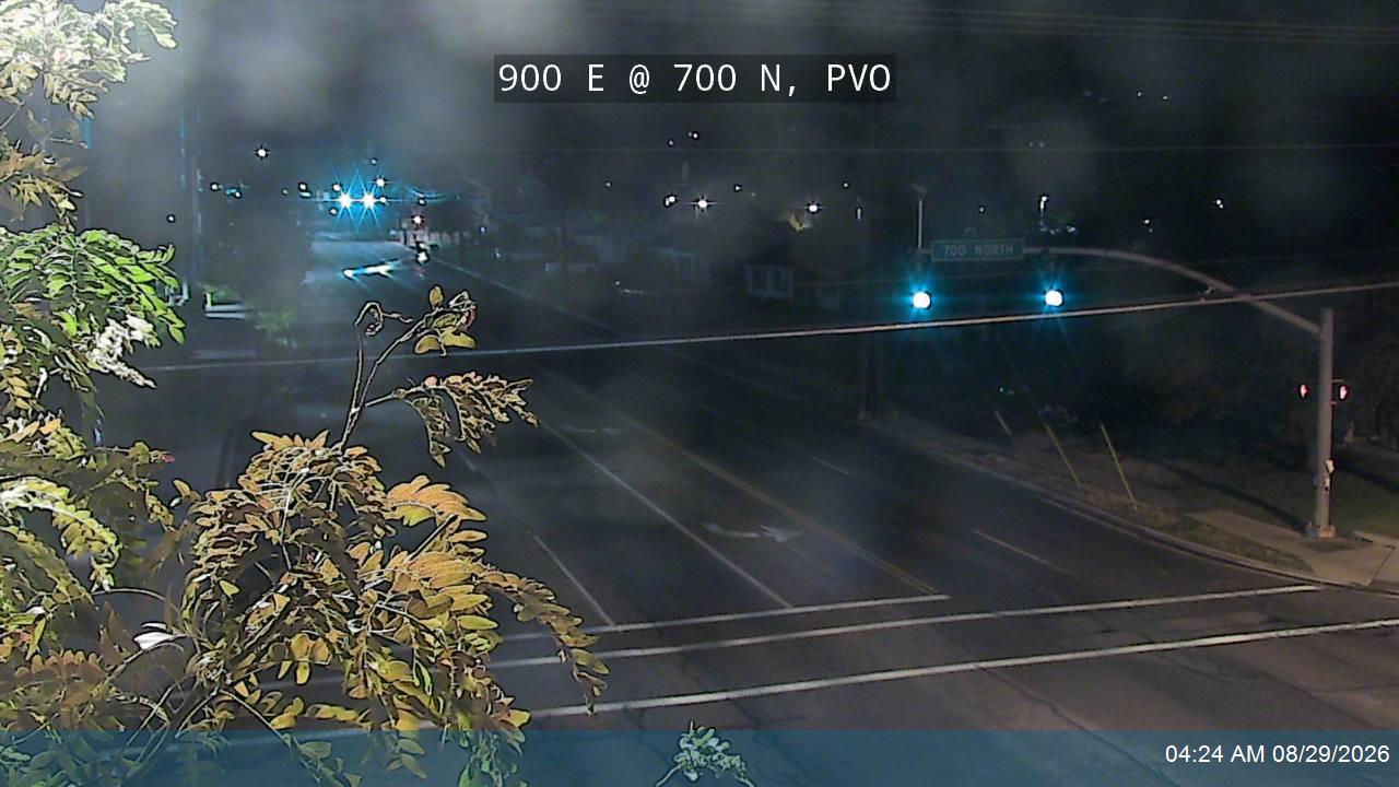 900 E @ 700 N, PVO live camera view