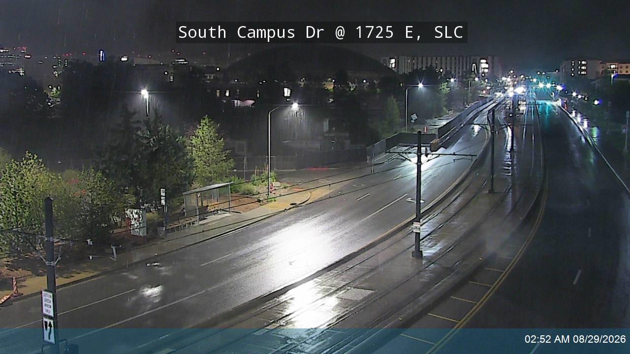 South Campus Dr / SR-282 @ 1725 E, SLC live camera view