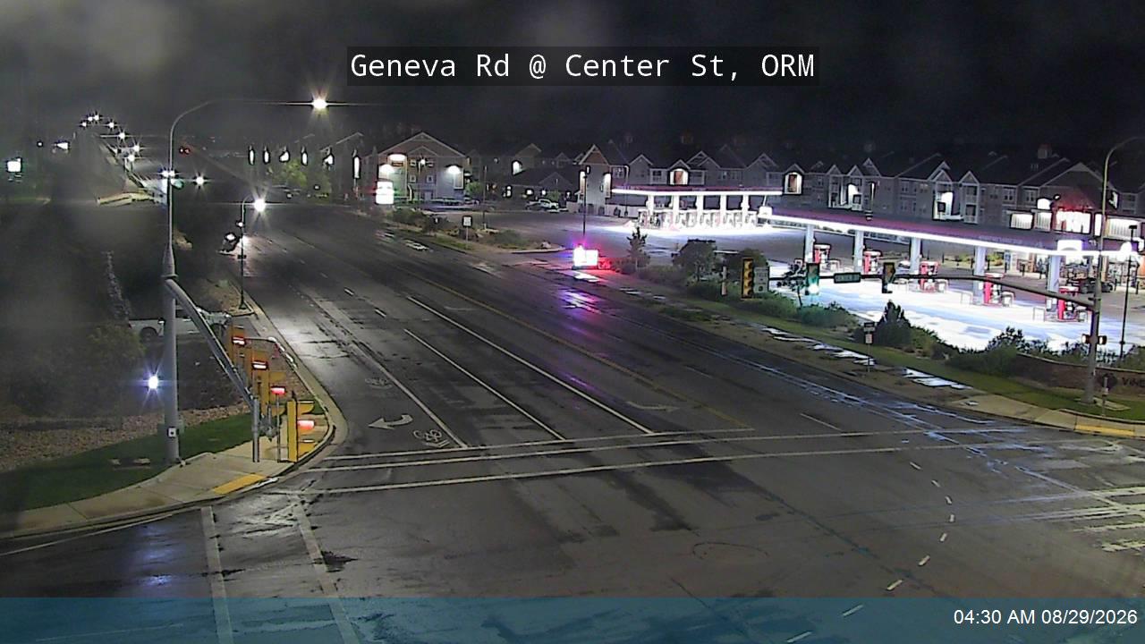 Geneva Rd / SR-114 @ Center St, ORM live camera view
