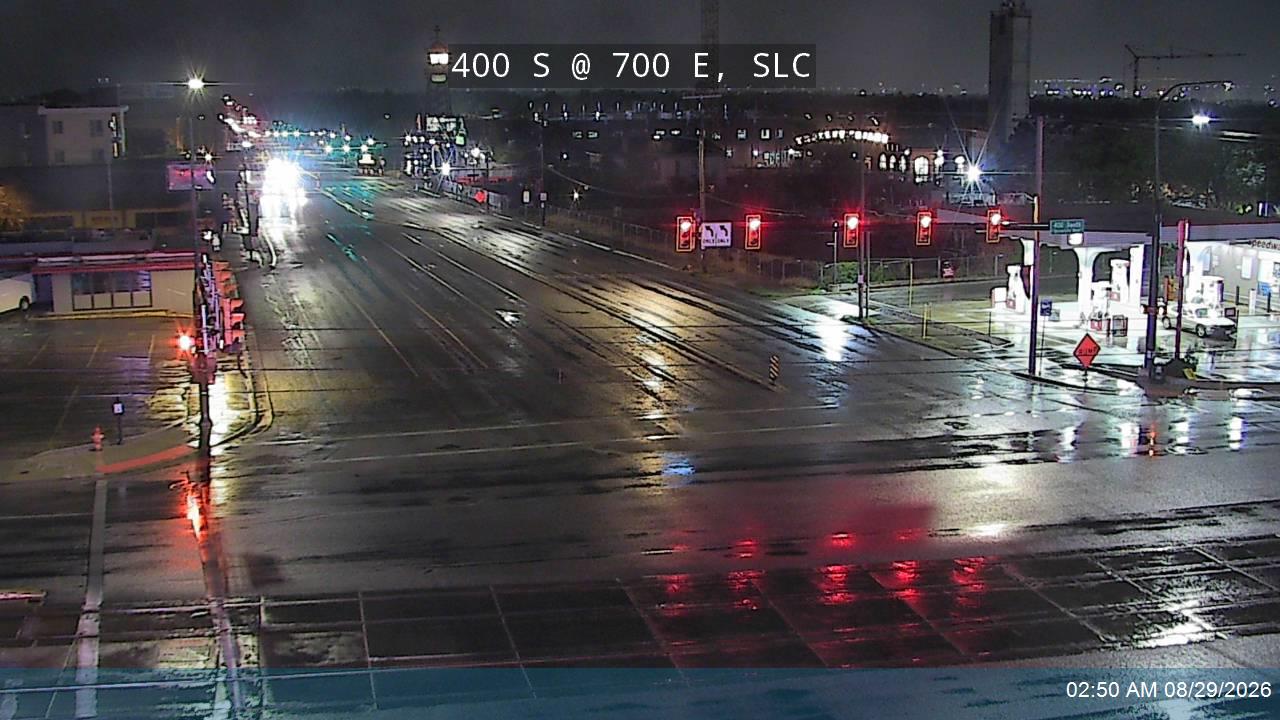 400 S / University Blvd / SR-186 @ 700 E / SR-71, SLC live camera view