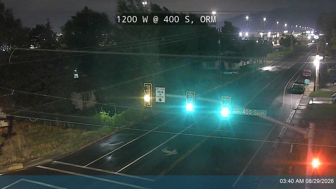 1200 W @ 400 S, ORM live camera view