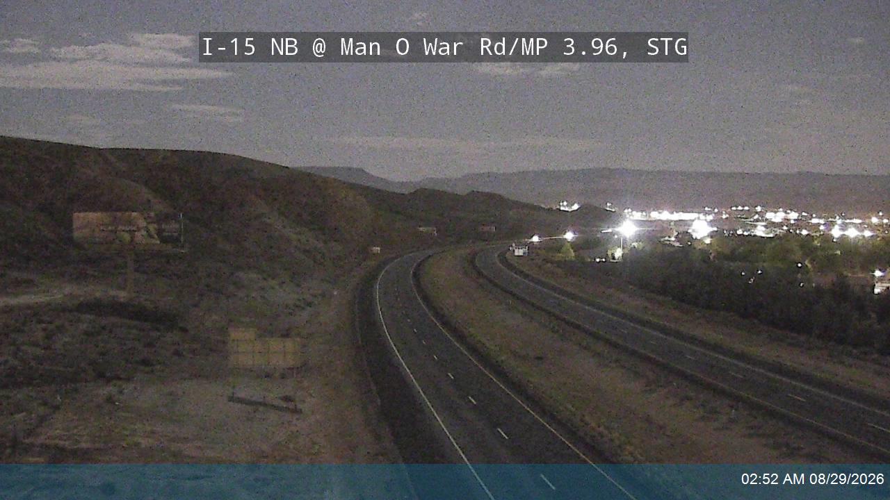 I-15 NB @ Man O War Rd / MP 3.96, STG live camera view