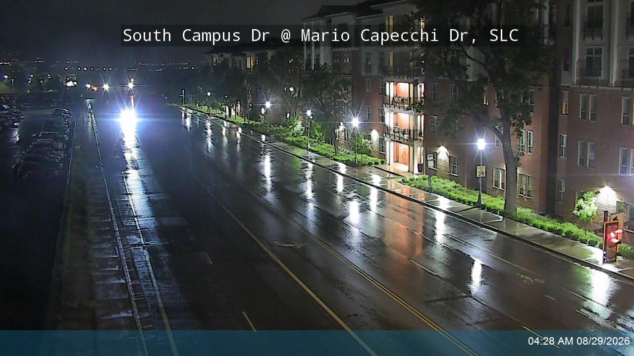 South Campus Dr / SR-282 @ Mario Capecchi Dr, SLC live camera view