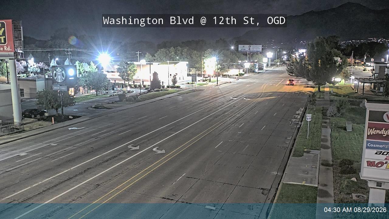 Washington Blvd / US-89 @ 12th St / SR-39, OGD live camera view