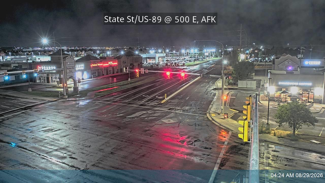 State St / US-89 @ 500 E / SR-180, AFK live camera view