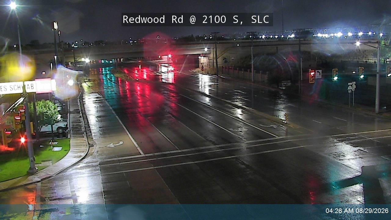 Redwood Rd / SR-68 @ 2100 S, SLC live camera view