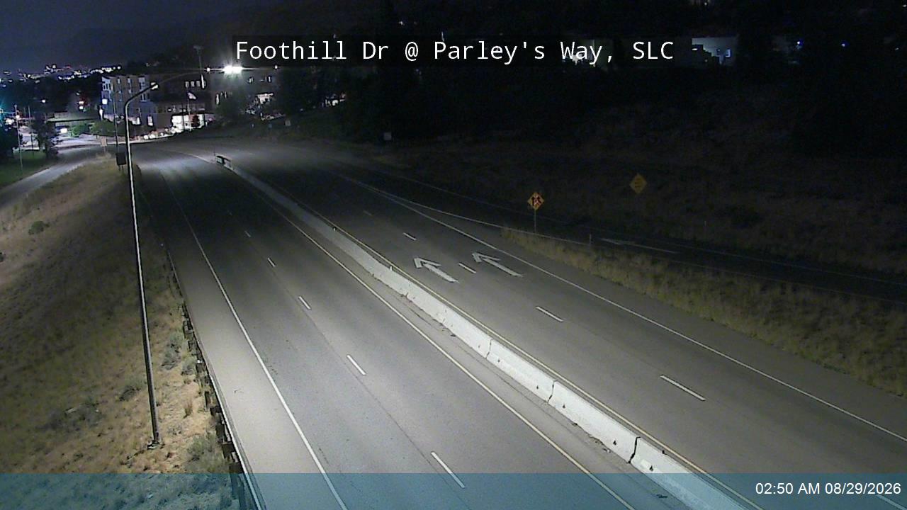 Foothill Dr / SR-186 @ Parleys Way, SLC live camera view