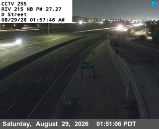 I-215 : (255) D Street live camera view