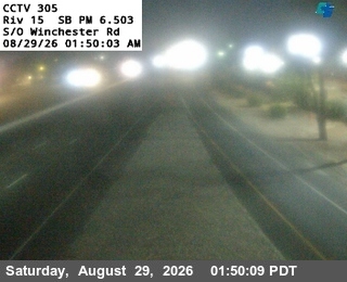 I-15 : (305) S/O Winchester Rd live camera view