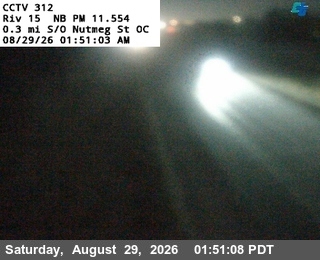 I-15 : (312) 0.3 mi S/O Nutmeg St OC live camera view