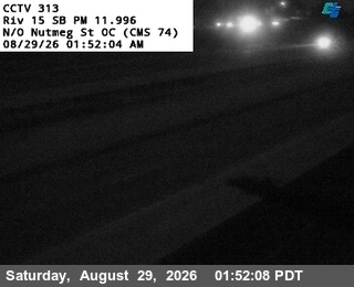 I-15 : (313) North of Nutmeg Street Overcross live camera view