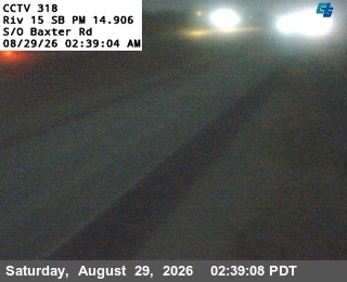 I-15 : (318) South of Baxter Road live camera view