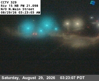 I-15 : (329) North of North Main Street live camera view