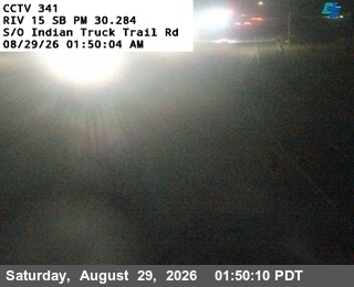 I-15 : (341) South of Indian Truck Trail Road live camera view