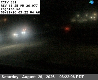 I-15 : (351) Cajalco Road live camera view