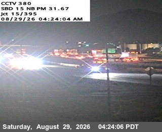 I-15 : (380) US-395 live camera view