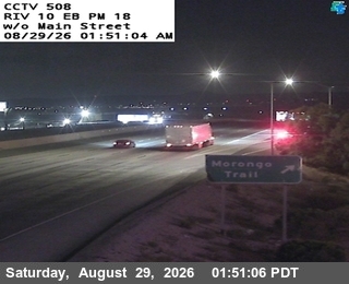 I-10 : (508) West Of Main Street live camera view