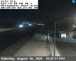 I-10 : (512) White Water Rest Area live camera view