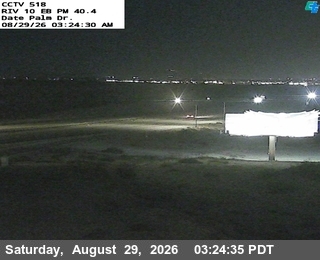 I-10 : (518) Date Palm Drive live camera view