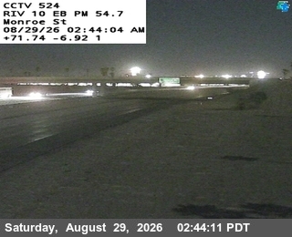 I-10 : (524) Monroe Street live camera view