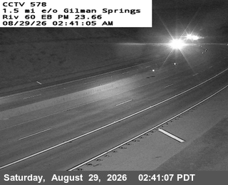 SR-60 : (578) 1.5 mi e/o Gilman Springs live camera view