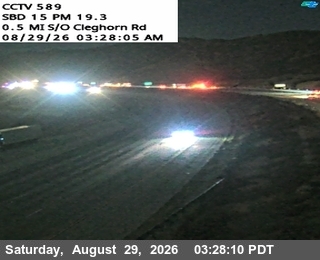 I-15 : (589) s/o Cleghorn Rd live camera view