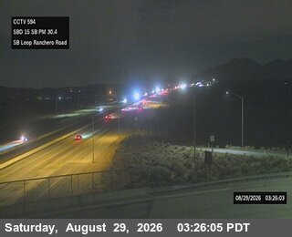 I-15 : (594) Ranchero Road Loop (s/o Route 395 live camera view