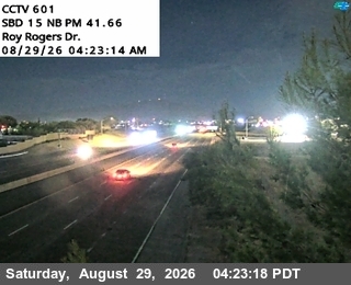 I-15 : (601) Roy Rogers Dr. live camera view